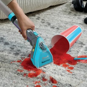 Aspirator cu spalare Shark StainStriker PX250EUT, 450 W, 0,72 l, Portabil, Par animale de companie, 4 accesorii, Gri/Negru