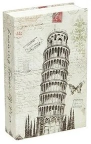 Cutie valori tip carte Pisa, 15 x 24 x 5 cm