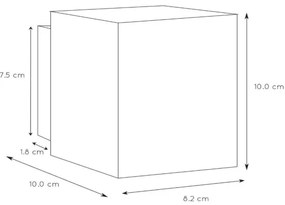 Lucide 23253/01/31 - Aplica perete XERA 1xG9/42W/230V alba