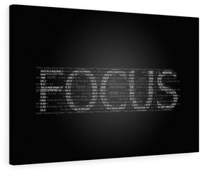 Tablou canvas Motivational Focus - 60x40 cm 60x40 cm