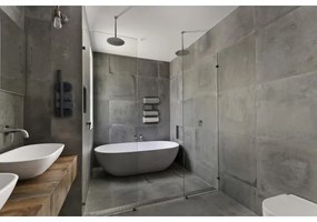 WENKO 25780100 - Suport pentru prosoape FONDIRO 24x42 cm negru