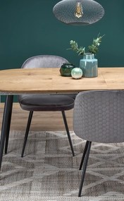 Masa extensibila Colorado stejar auriu - L120/160xl80xh74 cm
