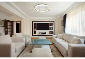 Plafonieră LED dimabilă Globo 48558-48 EILA LED/48W/230V d. 48 cm + telecomandă