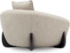 Fotoliu design LUX Siderno, Splendor light grey