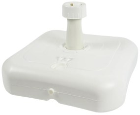 Suport din plastic pentru umbrela ZEPHY, alba