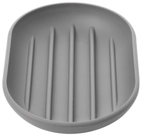 Săpunieră gri din plastic Touch – Umbra