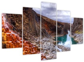 Tablou - Canionul Studlagil (150x105 cm)