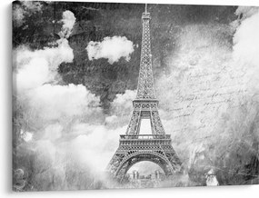 Tablou - Carte poștală de epocă a orașului N⁰3 (70x50 cm)