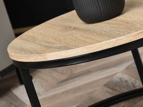 Măsuță de cafea Kolja Stolik S (stejar sonoma + negru). 1111475