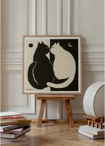 Poster 50x50 cm You and Me – Enikő Katalin Eged – The Poster Club