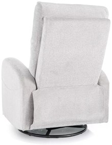 Fotoliu recliner Olimp gri deschis Raven06