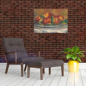 Tablou - Auguste Renoir, Peaches on a  Plate, reproducere (70x50 cm)