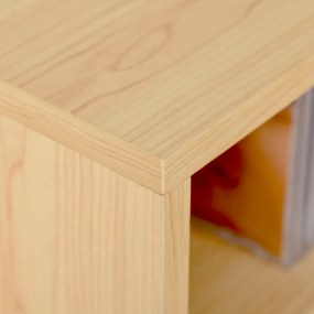 Homcom Set de 2 Rasteluri Mobilier 6 Rafturi in Lemn MDF 21X19.2X88.3cm