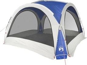 vidaXL Cort de petrecere, albastru, impermeabil