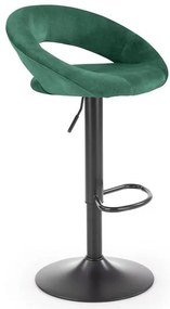 Scaun de bar H102 velvet verde