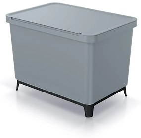 Coș de gunoi, 23 + 10 + 10 l, gri