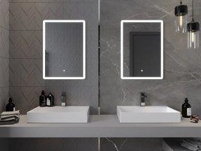 Mexen Navia oglindă de baie iluminată 50 x 70 cm, LED 6000K, anti-aburire - 9803-050-070-611-00