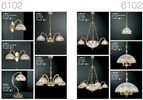 Plafoniera clasica design italian realizat manual 6102