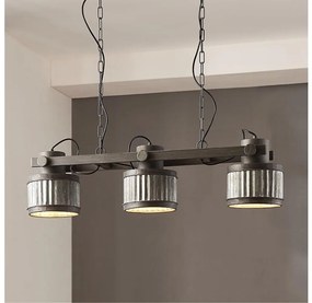 Eglo 43447 - Candelabru pe lanț TURROCK 3xE27/28W/230V