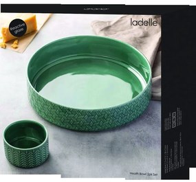 Boluri turcoaz 2 buc. din porțelan ø 30 cm Heath Jade – Ladelle