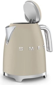 Ceainic electric SMEG KLF03MLMEU, 2400 W, 1,7 l, bază rotativă la 360°, finisaj mat, lumină lunară