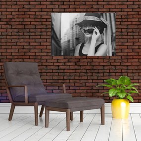 Tablou cu femeie (90x60 cm)