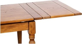 Masa extensibila, L180(310) 90 H80 cm, nuc antichizat, lemn masiv