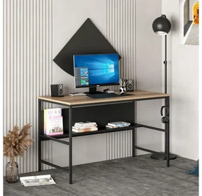 Masă PC Grana (Auriu + Negru). 1088791