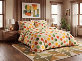 Lenjerie cocolino DOTELLA colorata Dimensiune lenjerie de pat: 70 x 90 cm | 140 x 200 cm