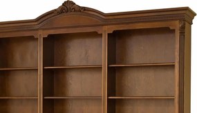 Bibliotecă lemn masiv Valerio, 262 × 40 × 244 cm