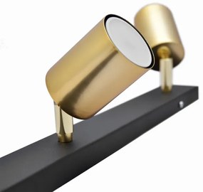 LED Spot TUNE 3xGU10/4,8W/230V auriu/negru