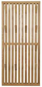 Panou de agățat diverse în culoare naturală din lemn de stejar 46x100x8 cm Parco – Spinder Design