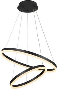 Lustră LED dimabilă pe cablu LED/70W/230V 3000-6500K + telecomandă