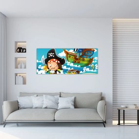 Tablou - Comoara piraților (120x50 cm)