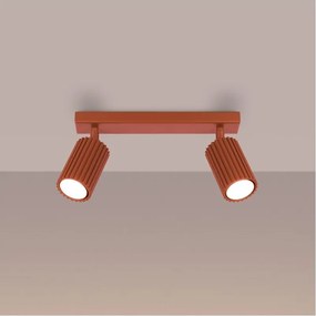 Brilagi - Spot LED CRESTO 2xGU10/10W/230V roșu