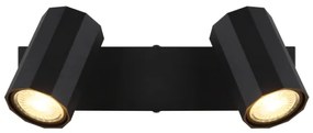 Spot Globo 57918-2B JAMES 2xGU10/25W/230V negru