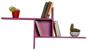 Raft de perete Adore Windmill cu 3 Compartimente, 100 x 50 x 18 cm