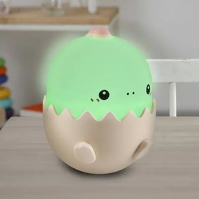 Lampă LED RGBW tactilă dimabilă pentru copii BABY DINO LED/0,75W/5V 1200mAh roz