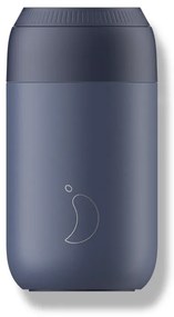 Cană termică Chilly's Bottles - albastru whale 340 ml, ediția Series 2