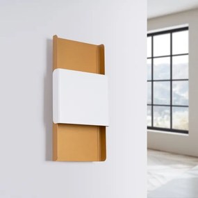 Aplică Sollux SL.1353 DURLIN 2xG9/8W/230V auriu/alb