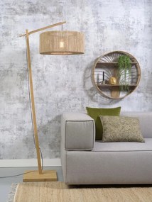 Lampa de podea eco din iuta Iguazu 50cm, natur