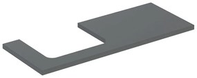 Blat pentru lavoar Geberit One cu decupaj in stanga lava mat 120 cm