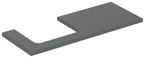 Blat pentru lavoar Geberit One cu decupaj in stanga lava mat 120 cm