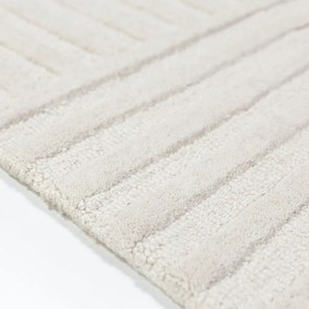 Covor fildeș țesut manual din lână 160x230 cm Zen Garden – Flair Rugs
