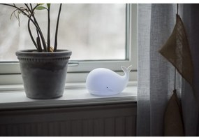 Lampă de veghe pentru copii cu LED-uri albe Whale - Star Trading