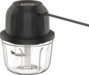 Tocator legume-fructe Floria ZLN2655 Mini Chopper reincarcabil, Capacitate 350 ml, Baterie 1200mAh, Putere 5V 30W