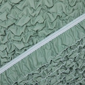 Gaico Huse bielastice FUCO bumbac bio mentă fotoliu dublu (l. 120 - 160 cm)