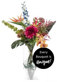 Buchet de flori artificial Exotic Mix (vaza nu este inclusă)