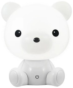 LED Veioză de noapte copii 2,5W/230V ursuleț alb
