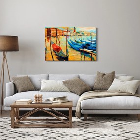 Tablou - Port în Veneția (90x60 cm)